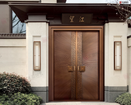 匯盈銅門｜ 充滿現(xiàn)代藝術(shù)品氣息的極簡時(shí)尚